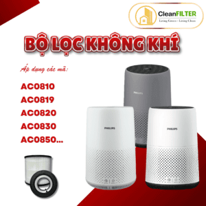 Lõi Lọc Không Khí Philips: FY0194, AC0810, AC0819, AC0820, AC0830, AC0850, FY0293... màng lọc Hepa