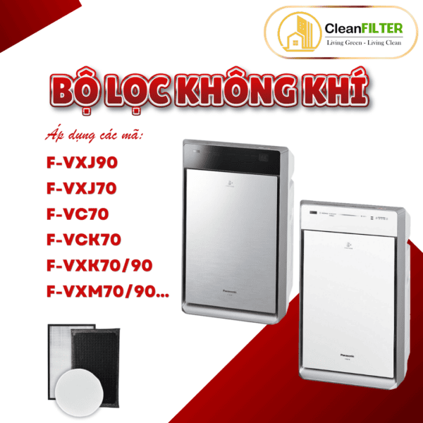 Màng lọc không khí Panasonic: F-VXJ90, F-VXJ70, F-VC70, F-VCK70, F-VXK80S, F-VXK70/90, F-VXM70/90... - Hình ảnh 2
