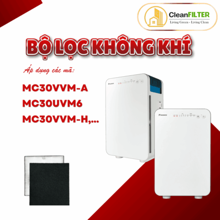 Màng lọc không khí Daikin: MC30VVM-A, MC30UVM6, MC30VVM-H,... màng lọc Hepa, màng lọc than