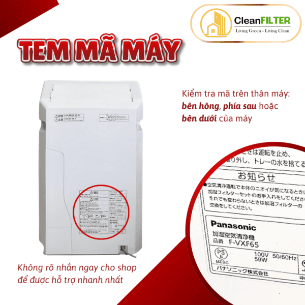 Màng lọc không khí Panasonic: F- VXG65, VXF65, VXE60, VXF70-N, VXG60,.. Màng lọc Hepa, màng lọc than - Hình ảnh 3
