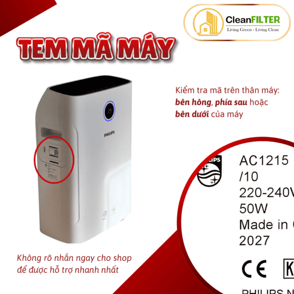 Màng lọc không khí Philips: AC1215, AC1214, AC2729, AC1216, AC1212, AC1210... màng lọc Hepa - Hình ảnh 7