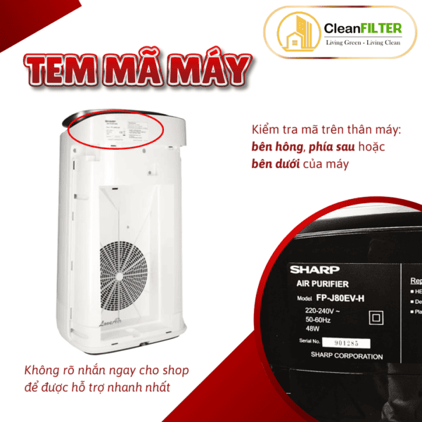 Màng lọc không khí Sharp: FP-J60E, FZ-J60E, FZ-J60HF, FP-J80L, FP-J80E, FP-J80EV-H,... màng lọc Hepa - Hình ảnh 7