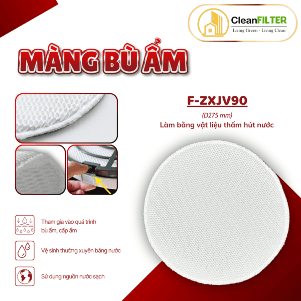 Màng lọc không khí Panasonic: F-VXJ90, F-VXJ70, F-VC70, F-VCK70, F-VXK80S, F-VXK70/90, F-VXM70/90... - Hình ảnh 6