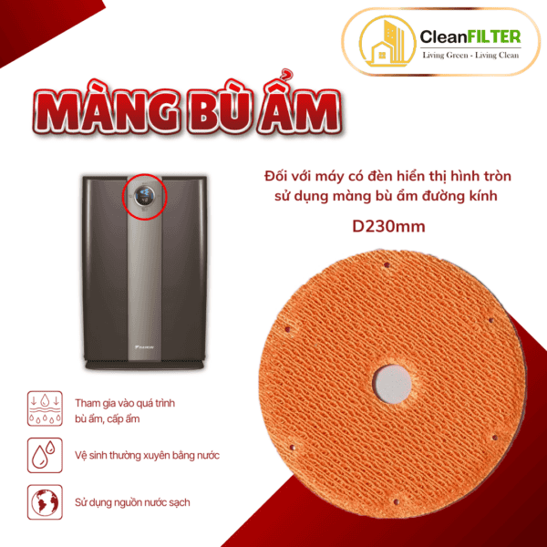 Màng lọc không khí Daikin: ACK70M, ACK70P, ACK70N, TCK70M, MCK70N, MCK70P, MCK70M, MCK70S, MCK70R,.. - Hình ảnh 7