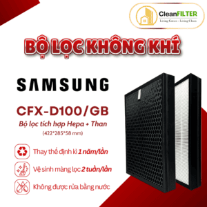 Màng lọc không khí Samsung AX60R5050WD – màng lọc kết hợp HEPA và Than hoạt tính