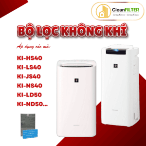Màng lọc không khí thay thế Mã: FZ-G40SF, KI-HS40, LS40, JS40, NS40, LD50, ND50, PD50..màng lọc Hepa