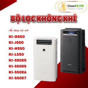Màng lọc không khí thay thế Mã: FZ-D50HF, KI-GS50, JS50, HS50, LS50, S50E5, S50E6, S50E7,...