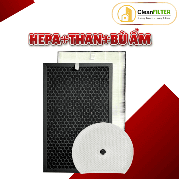 Màng lọc không khí thay thế Mã: FZ-D50HF, KI-GS50, JS50, HS50, LS50, S50E5, S50E6, S50E7,... - Hình ảnh 3