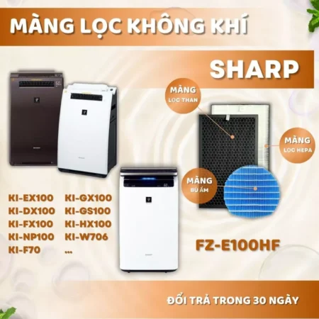 Màng lọc không khí FZ-E100HF, KI-EX100, DX100, FX100, GX100, GS100, HX100, GF70, WF70...