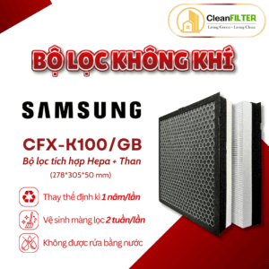 Màng lọc không khí Samsung AX32BG3100GBSV, AX40R3020WU/SV– màng lọc kết hợp HEPA và Than hoạt tính