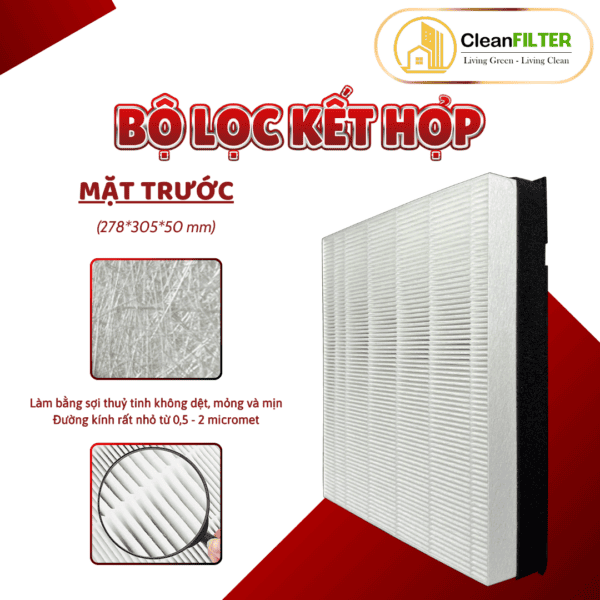 Màng lọc không khí Samsung AX32BG3100GBSV, AX40R3020WU/SV– màng lọc kết hợp HEPA và Than hoạt tính - Hình ảnh 6