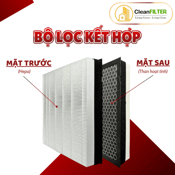 Màng lọc không khí Samsung AX32BG3100GBSV, AX40R3020WU/SV– màng lọc kết hợp HEPA và Than hoạt tính - Hình ảnh 4