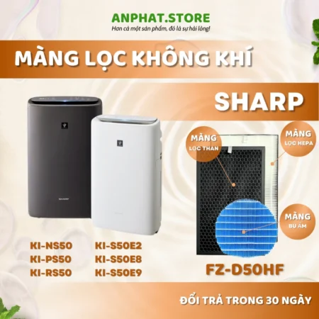 Màng lọc không khí KI-NS50, KI-PS50, KI-RS50, KI-S50E2, KI-S50E8, KI-S50E9