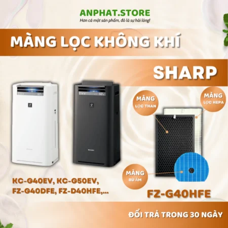 Màng lọc không khí FZ-G40HFE, KC-G40EV, KC-G50EV, FZ-G40DFE, FZ-D40HFE,