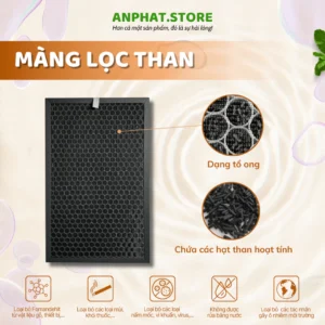 Màng lọc không khí FZ-G40HFE, KC-G40EV, KC-G50EV, FZ-G40DFE, FZ-D40HFE, 12 vn 11134207 7ra0g m9zab5d3gitg49