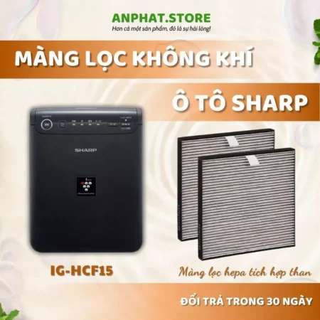 Màng lọc không khí máy lọc khí Sharp IG-HCF15-B & IG-GCF15, FP-JC2M-B