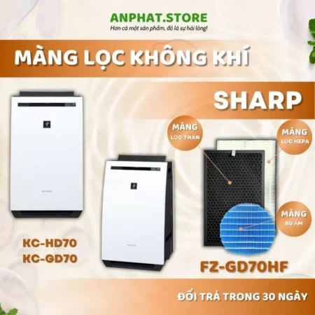 Màng lọc không kh: FZ-GD70HF, KC-HD70, KC-GD70