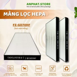 Màng lọc không kh: FZ-GD70HF, KC-HD70, KC-GD70 12 vn 11134207 7ras8 m2291jah6ahnaa