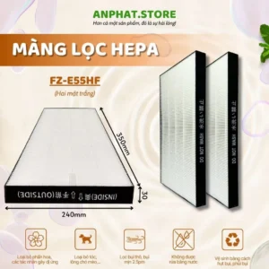 Màng lọc không khí FZ-E55HF, KI-EX55, KI-DX55, KI-FX55, KI-GX55 12 vn 11134207 7ras8 m2296w1b9rry67