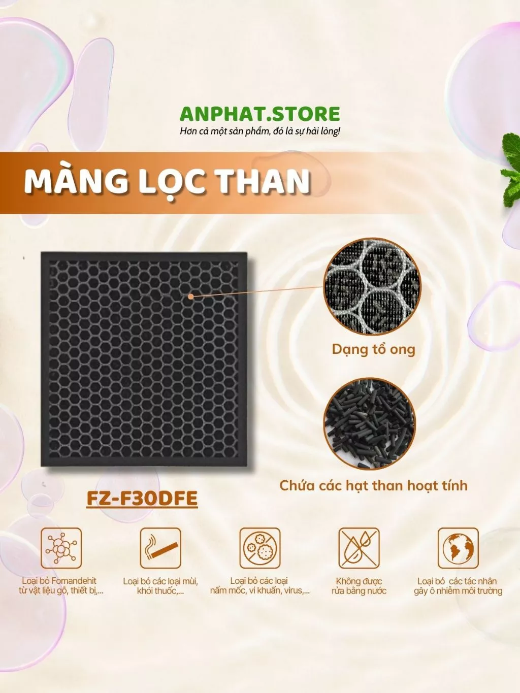 Màng lọc không khí: FZ-F30HFE, KC-F30EV, 30T5, FP-J30E, JM30V, F30E, GM30E, FU-A28EV 5 Màng lọc không khí: FZ-F30HFE, KC-F30EV, 30T5, FP-J30E, JM30V, F30E, GM30E, FU-A28EV - Hình ảnh 5