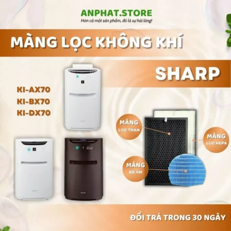 Màng lọc không khí FZ-BX70HF, KI-BX70, KI-DX70, KI-AX70,...