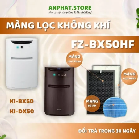 Màng lọc không khí FZ-BX50HF, KI-BX50, KI-DX50,...