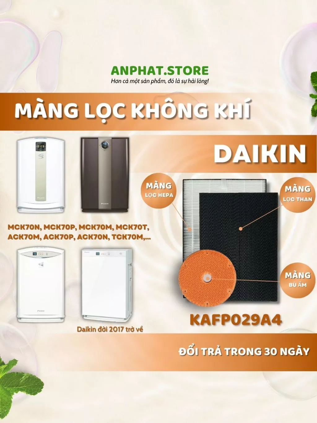 Màng lọc không khí Daikin MCK70N, MCK70P, MCK70M, ACK70M, ACK70P, ACK70N, TCK70M, MCK70S 1 Màng lọc không khí Daikin MCK70N, MCK70P, MCK70M, ACK70M, ACK70P, ACK70N, TCK70M, MCK70S