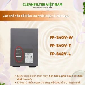 Màng lọc không khí FP-S40V-W, FP-S40V-T, FP-S42V-L 6 vn 11134207 820l4 mdyjbqal49vk13