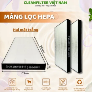Màng lọc không khí FP-S40V-W, FP-S40V-T, FP-S42V-L 8 vn 11134207 820l4 mdyjbqjx81s475