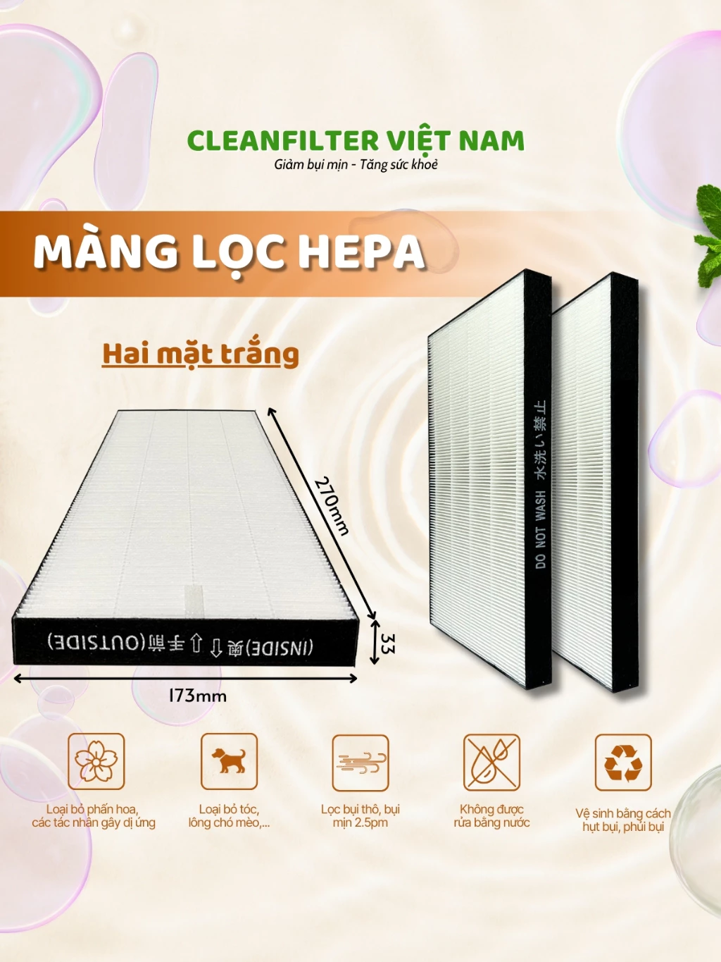 Màng lọc không khí FP-S40V-W, FP-S40V-T, FP-S42V-L 4 Màng lọc không khí FP-S40V-W, FP-S40V-T, FP-S42V-L - Hình ảnh 4