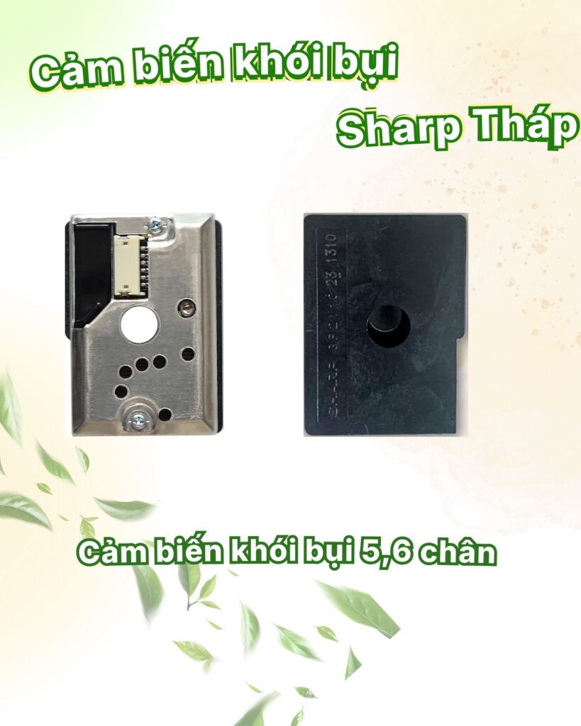 Cảm biến khói bụi Sharp Tháp