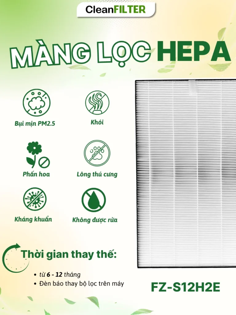 Màng lọc không khí Sharp