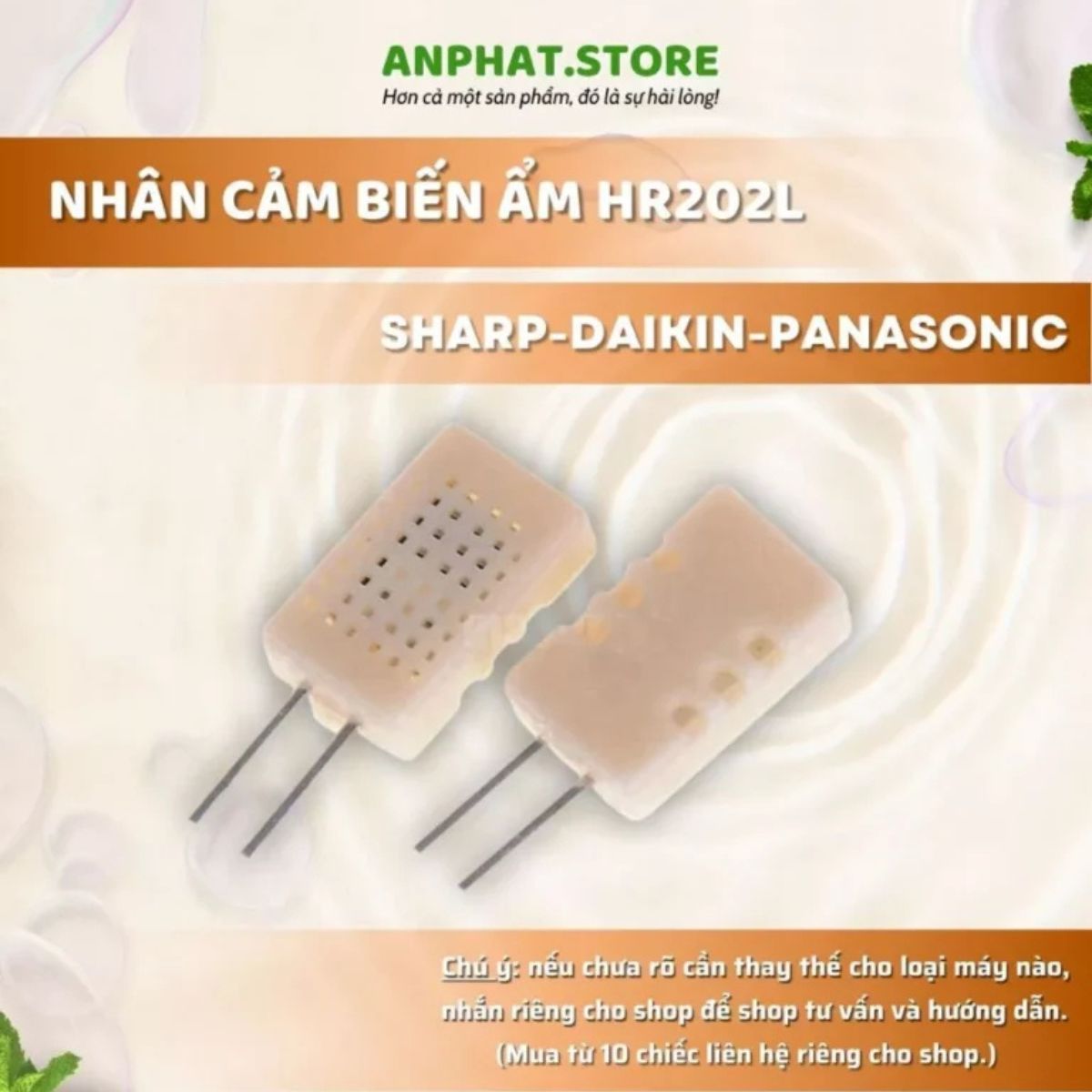 Nhân Cảm Biến Độ Ẩm HR202l Dành Cho Máy Lọc Không Khí SHARP, DAIKIN, PANASONIC,... 1 Nhân Cảm Biến Độ Ẩm HR202l Dành Cho Máy Lọc Không Khí SHARP, DAIKIN, PANASONIC,...