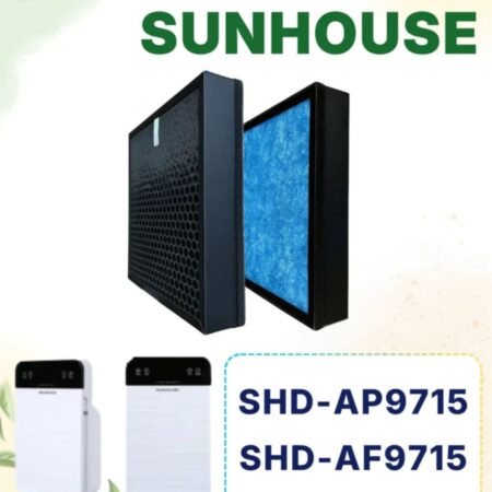 Màng Lọc Không Khí Sunhouse SHD-AP9715, SHD-AF9715 – Màng Lọc Kết Hợp HEPA Và Than Hoạt Tính