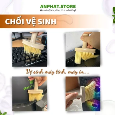 Chổi vệ sinh đa năng Máy lọc, Màng lọc không khí, Ô tô, Máy tính, Máy in, Đồ gia dụng,...