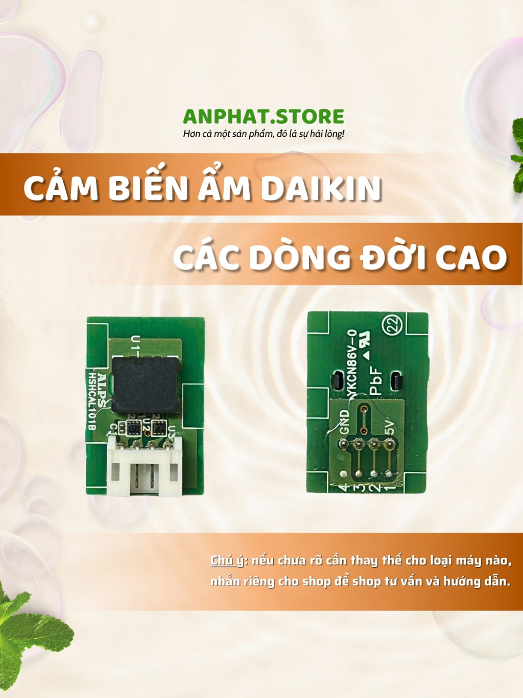 Cảm Biến Độ Ẩm ALPS HSHCAL101B Dành Cho Máy Lọc Không Khí DAIKIN Hộp, DAIKIN Cột Đời Cao 1 Cảm Biến Độ Ẩm ALPS HSHCAL101B Dành Cho Máy Lọc Không Khí DAIKIN Hộp, DAIKIN Cột Đời Cao