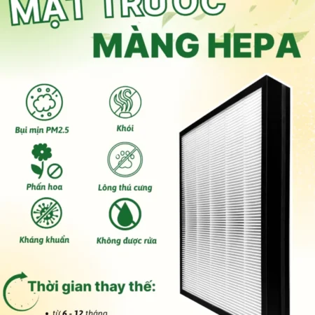 Màng Lọc Samsung CFX-D100/GB, AX60R5080WD,... Size: 422*285*58mm, Màng Lọc Kết Hợp