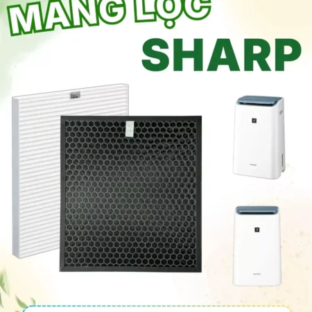 Màng Lọc Không Khí CleanFilter Cho Máy Hút Ẩm 12L : CV-EF120,... Màng Hepa Lọc Bụi Mịn PM2.5, Khử Mùi - Sharp