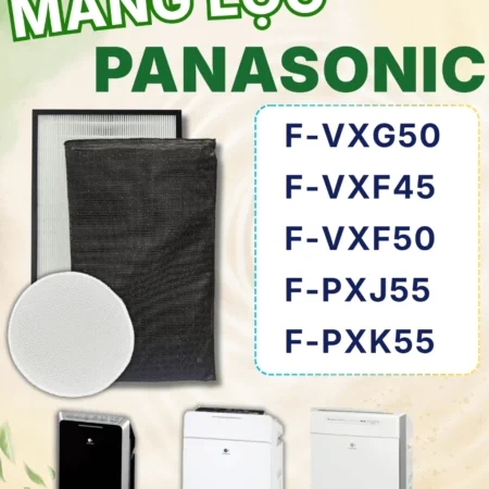 Màng Lọc Không Khí Panasonic: F-VXG50, VXF45, VXF50, VC55XP, VXH50, VC55XL, VXJ50, PXM55..