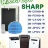 Màng Lọc Không Khí Sharp : FZ-E100HF, KI-EX100, DX100, FX100, GX100, GS100, HX100, GF70, WF70.v..v
