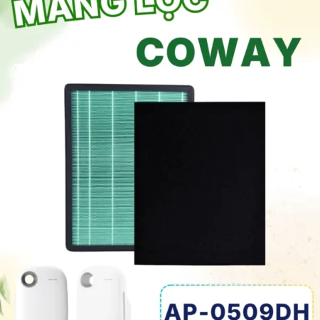 Màng Lọc Không Khí Coway Thay Thế Mã: AP-0509DH COWAY ARIES 5 Màng Lọc Than, Màng Lọc Hepa