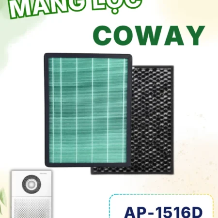 Màng Lọc Không Khí Coway Storm AP-1516D. Màng Lọc Hepa, Màng Lọc Than Hoạt Tính
